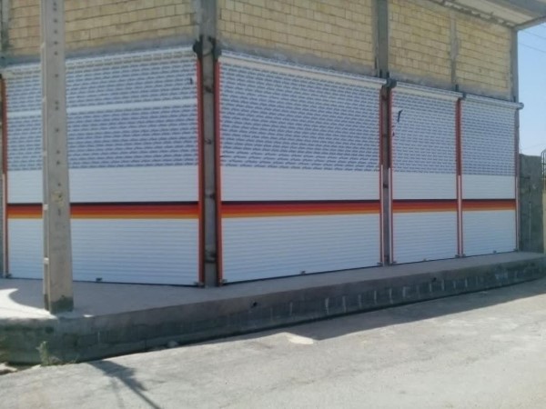 درب کرکره ای برقی